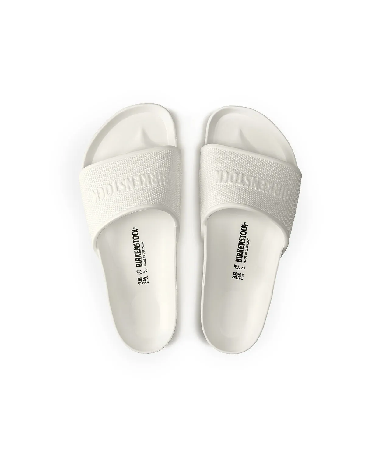 Mens Birkenstock Shoes Birkenstock Barbados EVA White Sandals