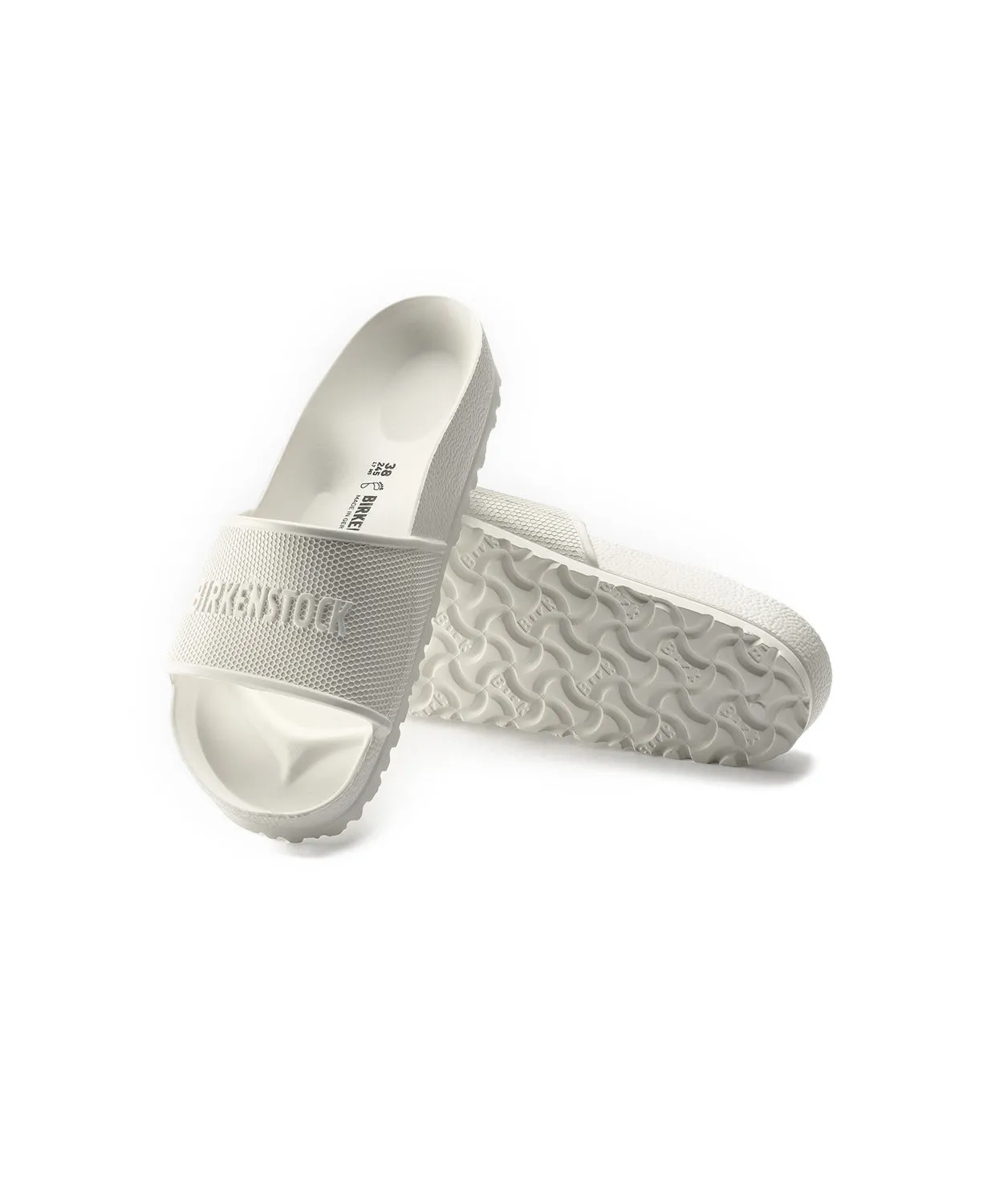 Mens Birkenstock Shoes Birkenstock Barbados EVA White Sandals