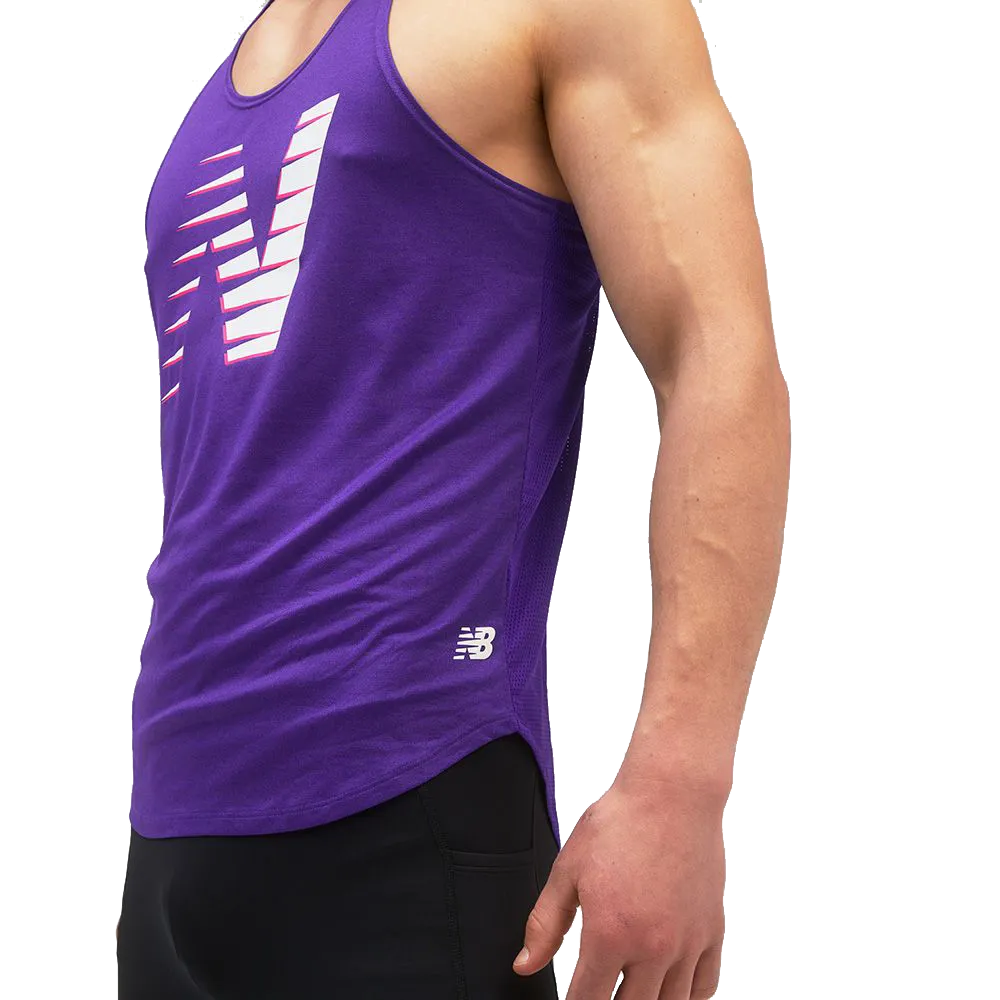 Men's Fast Flight Printed Singlet