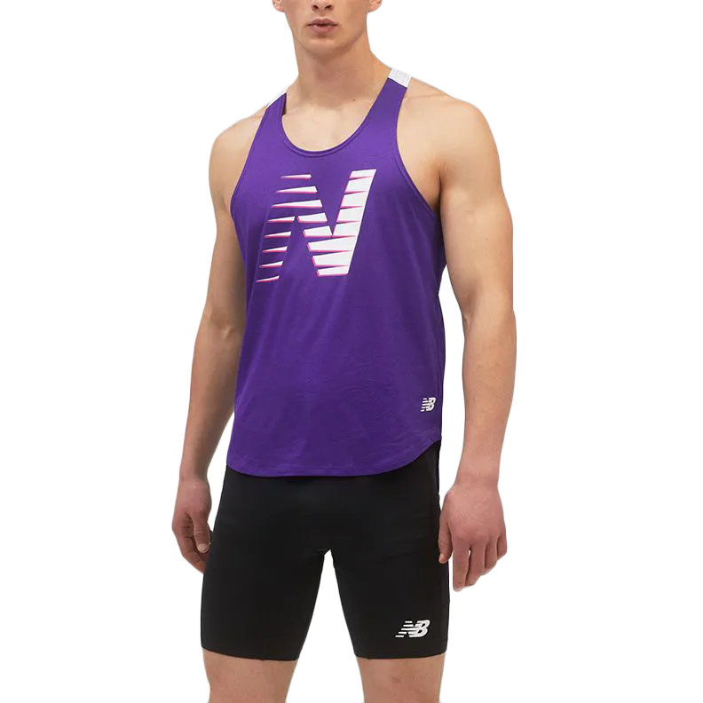 Men's Fast Flight Printed Singlet
