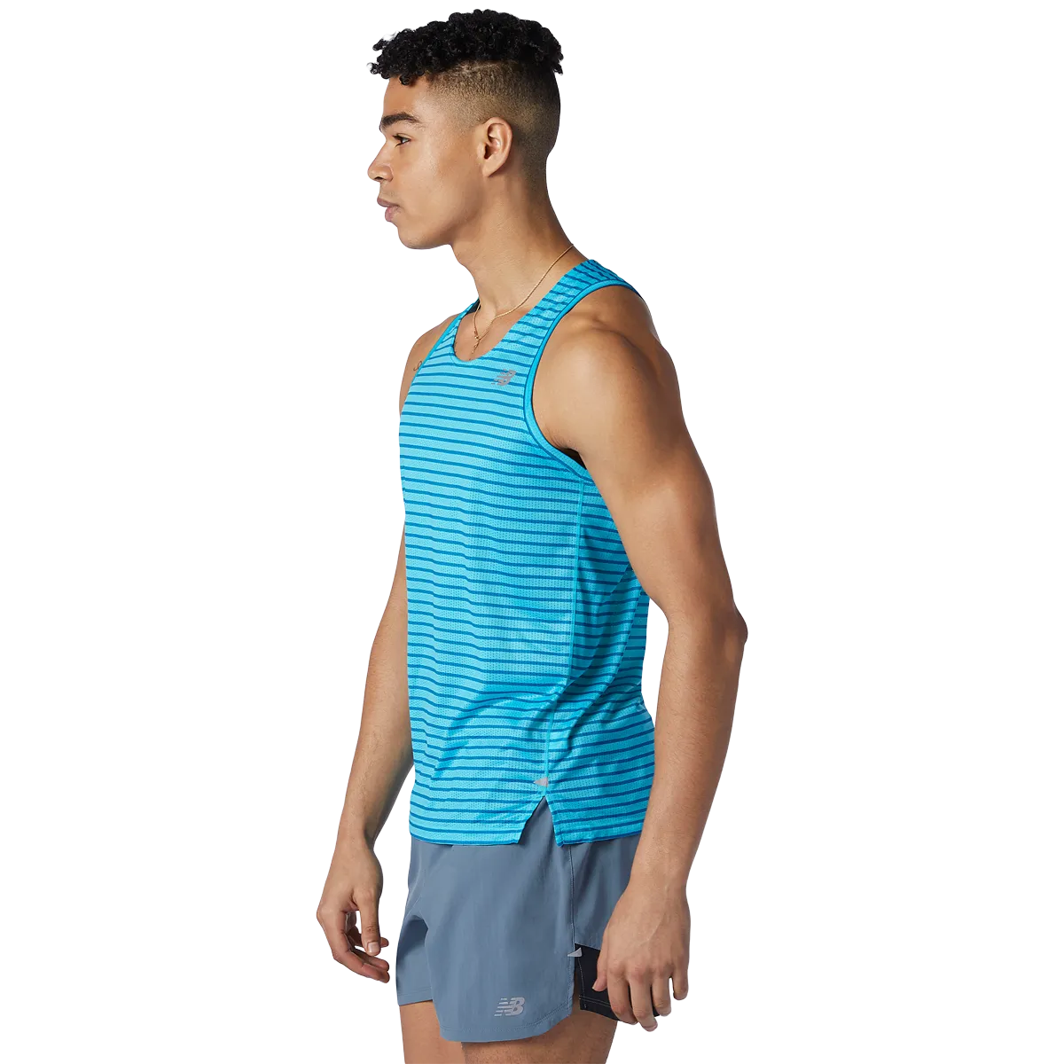 Men's Printed Impact Run Singlet