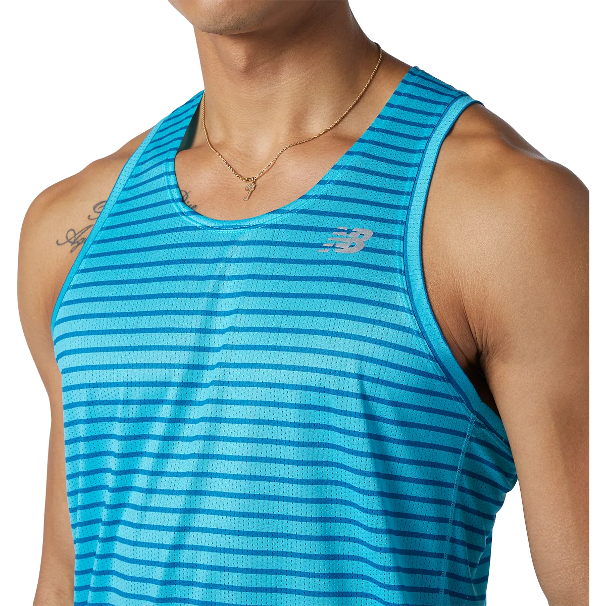 Men's Printed Impact Run Singlet