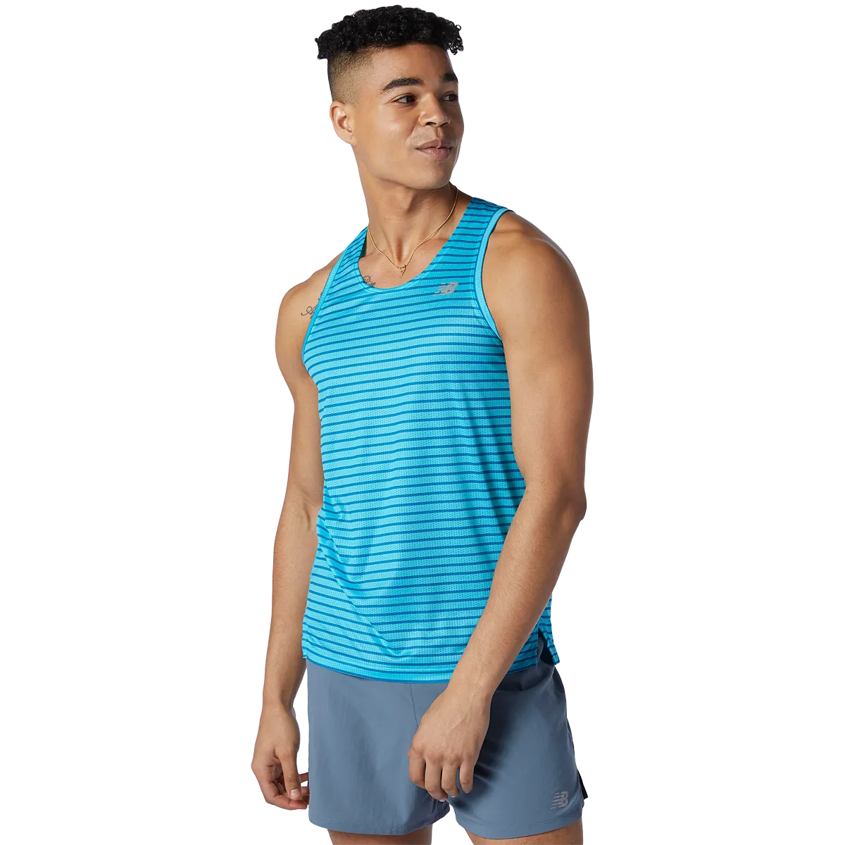 Men's Printed Impact Run Singlet