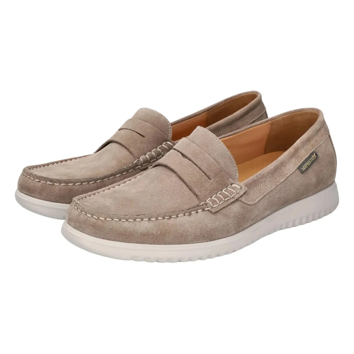 Mephisto Men's Titoun Warm Grey Nubuck Mephisto Shoes