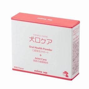 Mind Up Kenko Care Dog Oral Health Powder   Joint Care Milk 45g