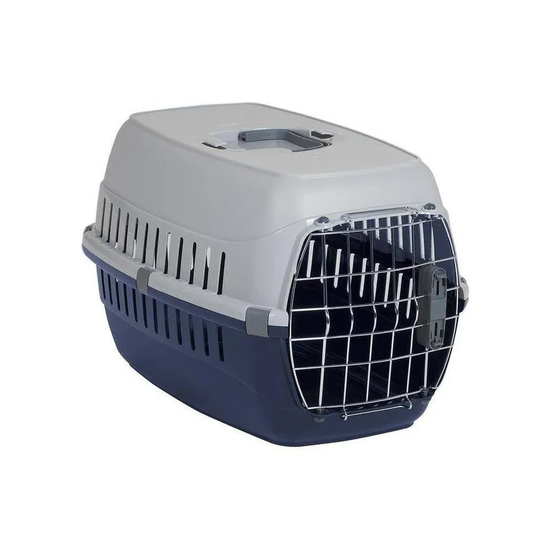 Moderna Road Runner II Pet Carrier Spring Lock Door - Blueberry L