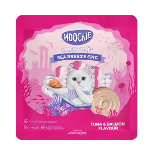 Moochie Cat Fairy Puree Tuna & Salmon 375g