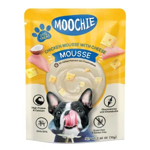 Moochie Dog Treat Chicken Mousse With Cheese 70g
