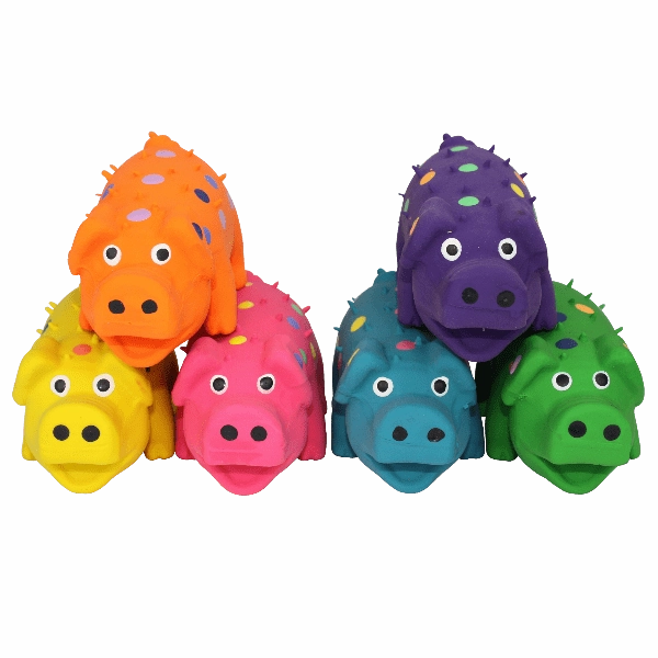 Multipet Globlets Mini Pig Latex Dog Toy