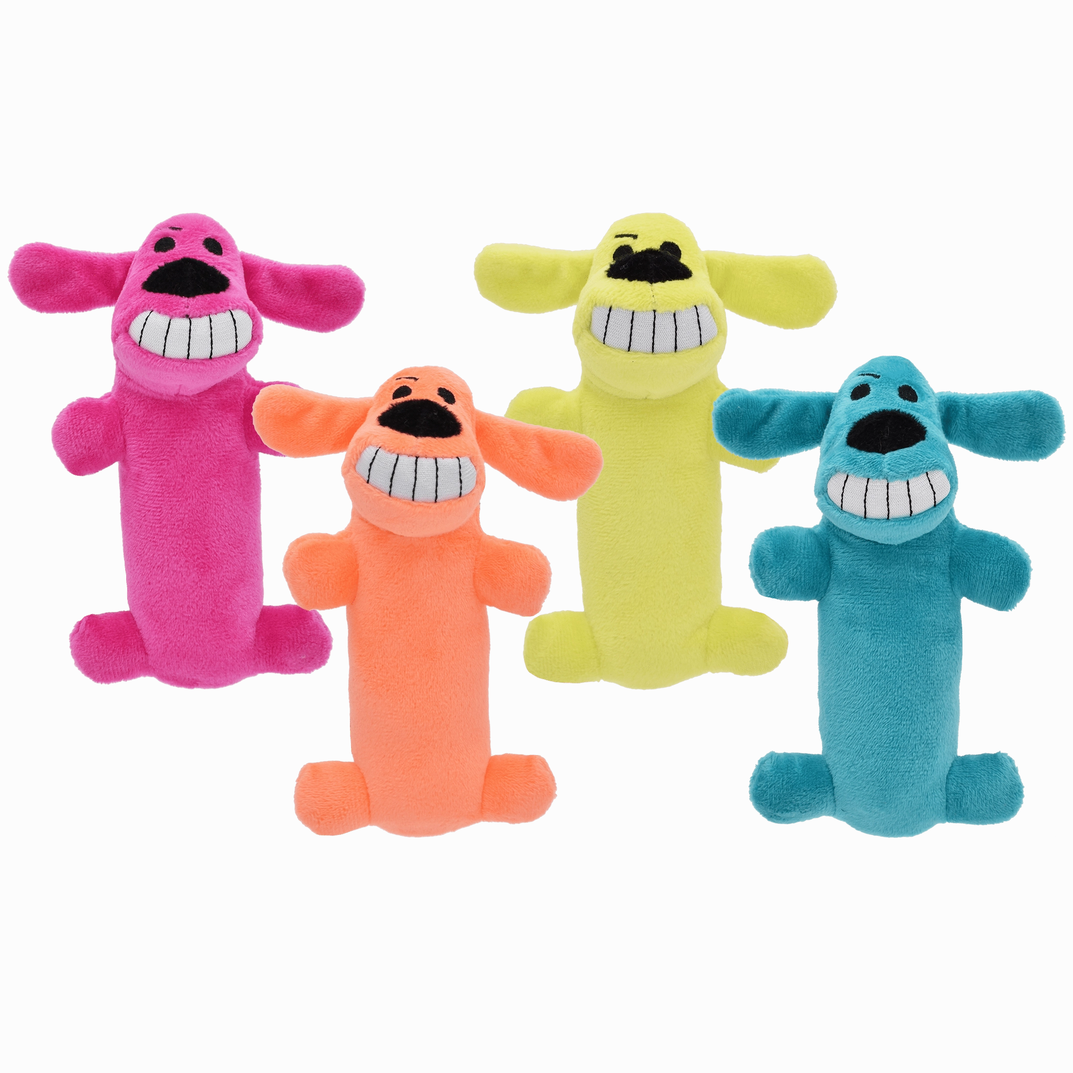 Multipet Loofa Assorted Plush Dog Toy
