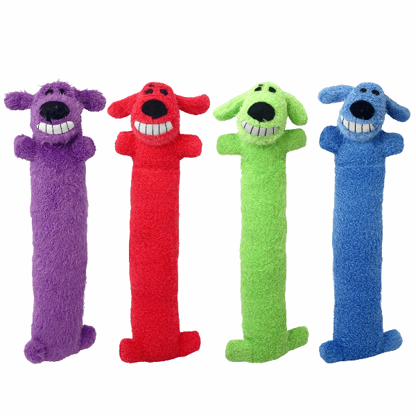 Multipet Loofa Assorted Plush Dog Toy