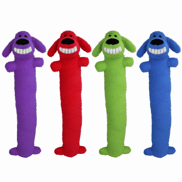 Multipet Loofa Assorted Plush Dog Toy