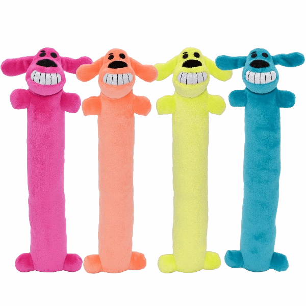 Multipet Loofa Assorted Plush Dog Toy