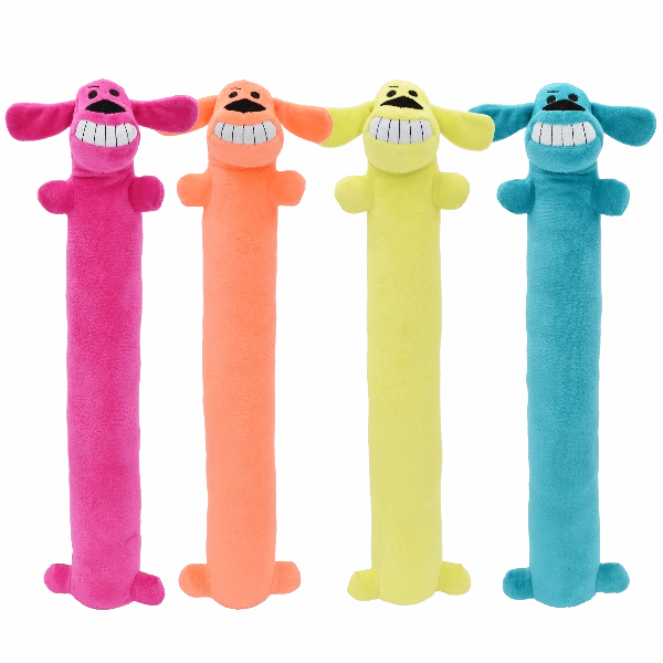 Multipet Loofa Assorted Plush Dog Toy