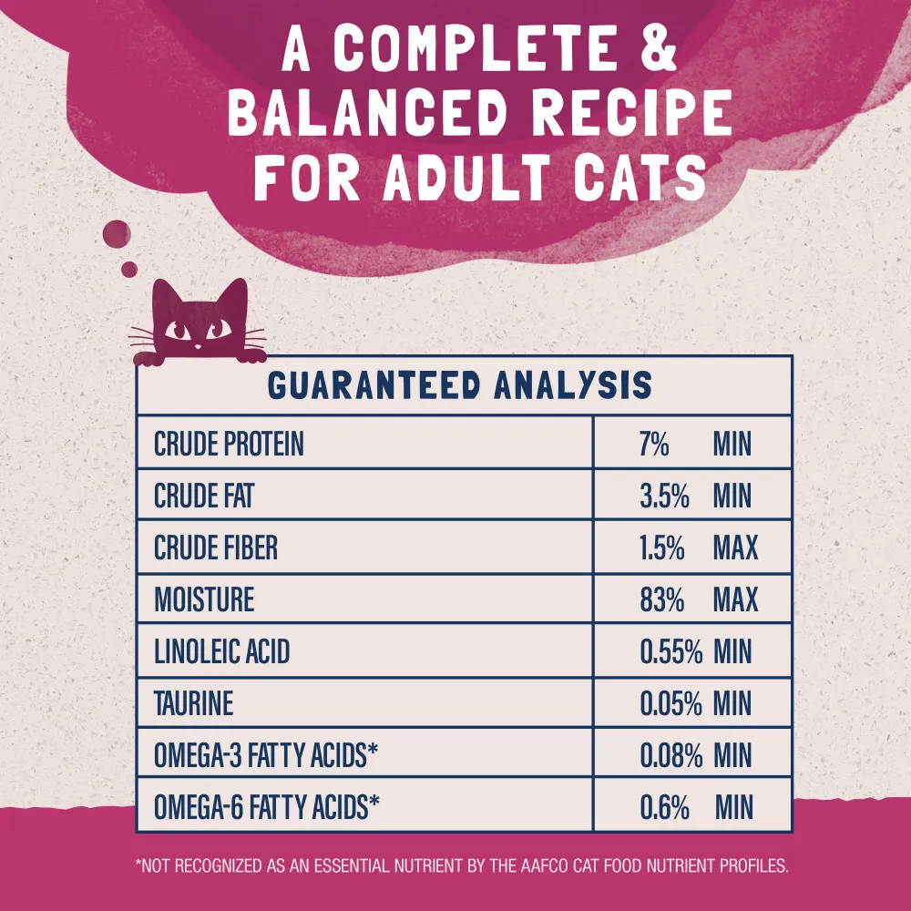 Natural Balance Original Ultra Platefulls Turkey, Salmon & Chicken Recipe Morsels in Gravy Wet Cat Food Pouches