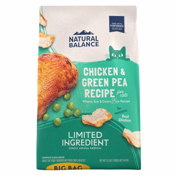 Natural Balance LID Green Pea & Chicken Dry Cat Food