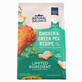 Natural Balance LID Green Pea & Chicken Dry Cat Food