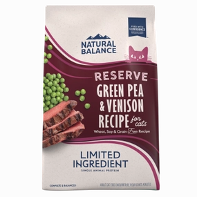 Natural Balance LID Green Pea & Venison Dry Cat Food