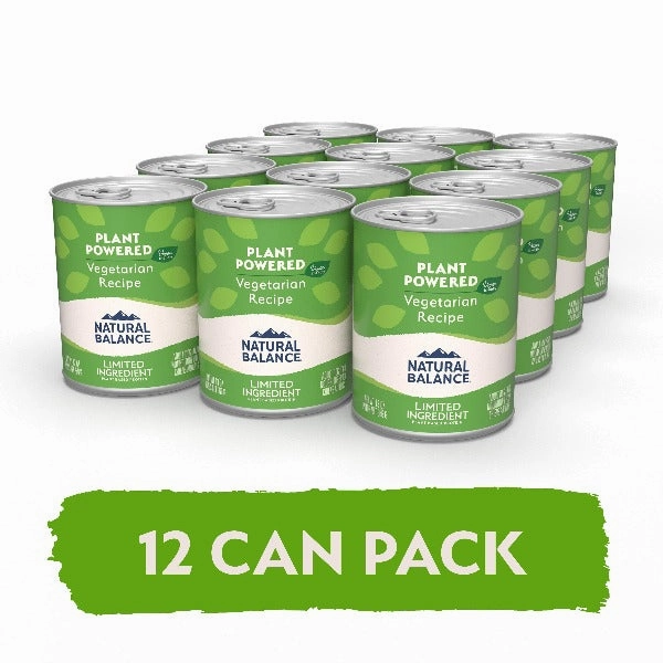 Natural Balance Plant Powered Vegetarian Recipe Canned Dog Formula
