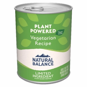 Natural Balance Plant Powered Vegetarian Recipe Canned Dog Formula