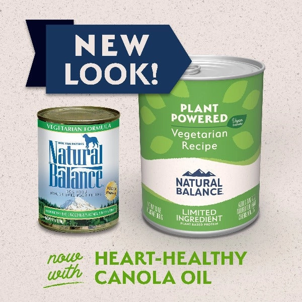 Natural Balance Plant Powered Vegetarian Recipe Canned Dog Formula