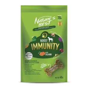 Nature's Best Dog Snack Boost Immunity With Salmon 40g