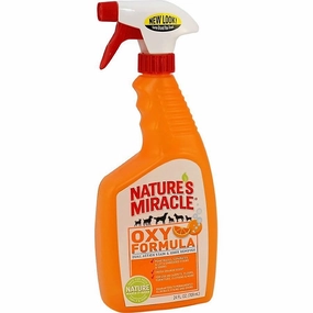 Natures Miracle Dual-Action Oxy Orange Formula Stain & Odor Remover Spray 24oz