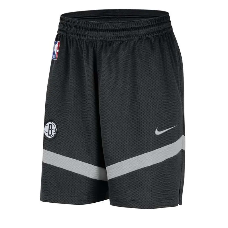 NBA Brooklyn Nets MNK Dri-FIT Prac ICON  8IN Shorts 'Black'