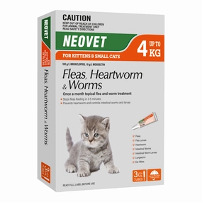 NEOVET - Kittens & Small Cats Up to 4kg (3pk)