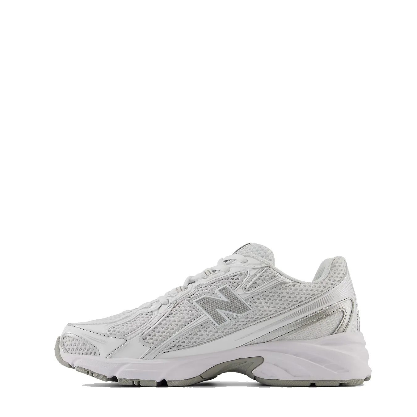 New Balance Womens 740V2 Trainer White / Silver Metallic / Reflection Shoes New Balance