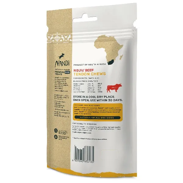 Nguni Beef Tendon Chews Dog Treats