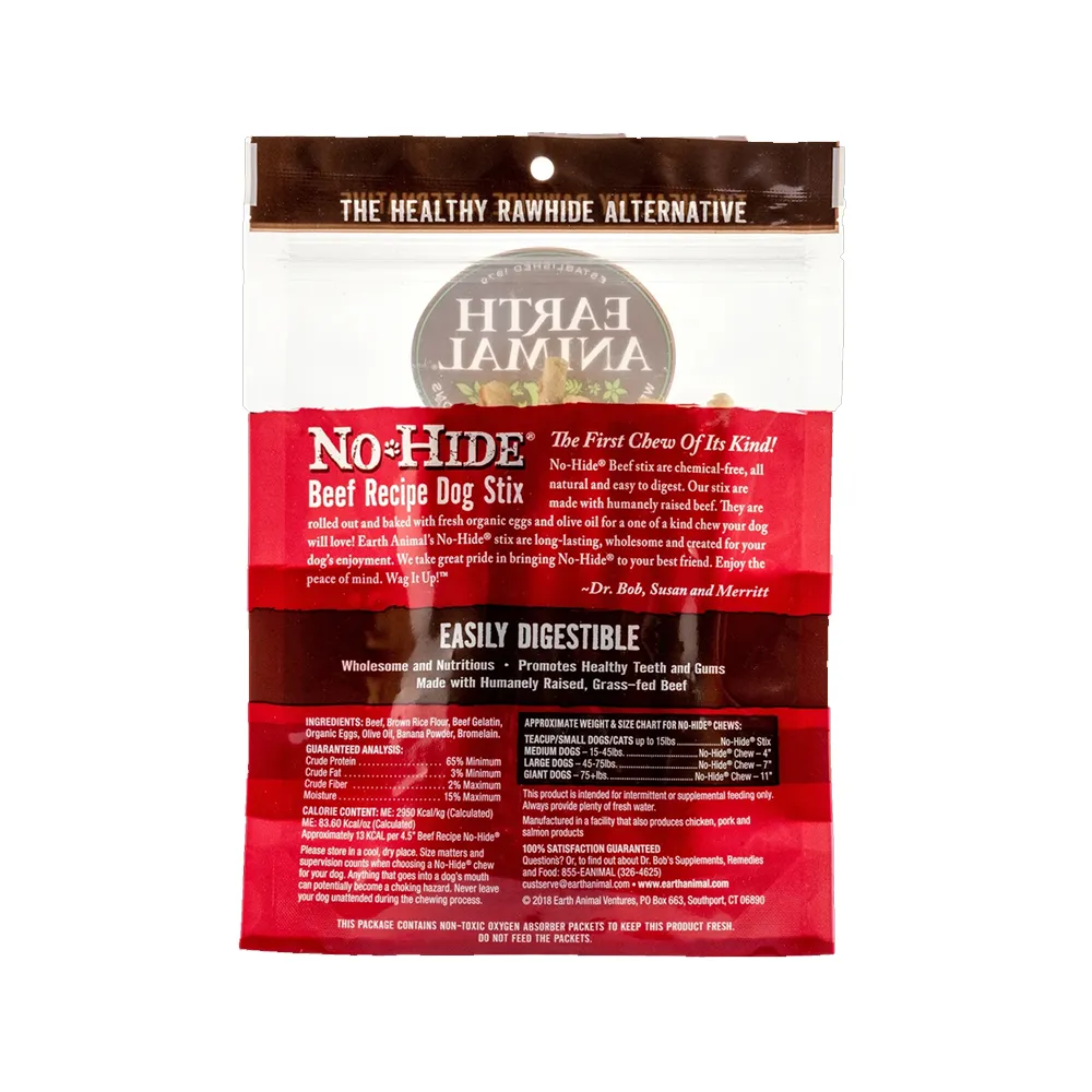 No Hide Beef Stix Dog Chews