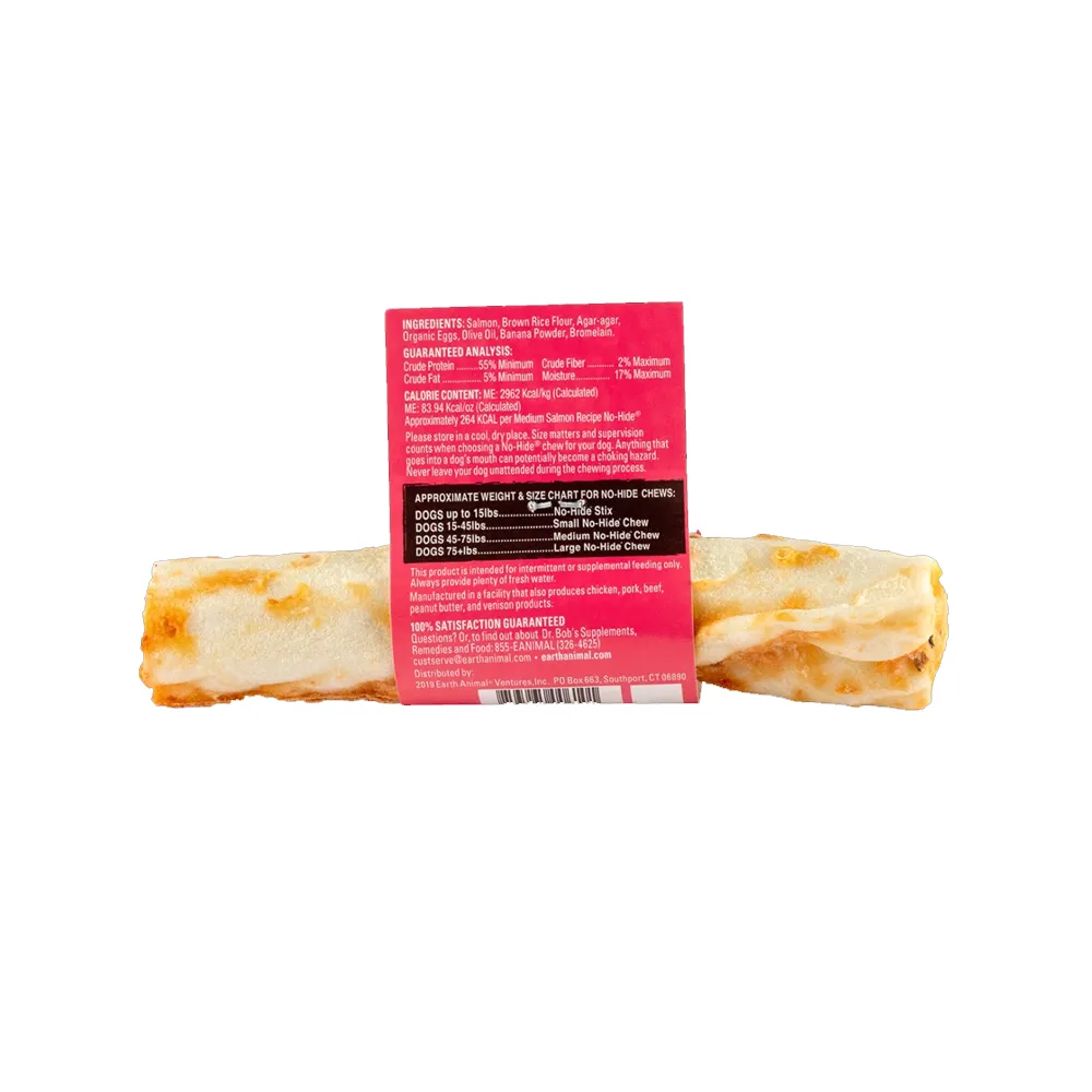 No Hide Salmon Dog Chews