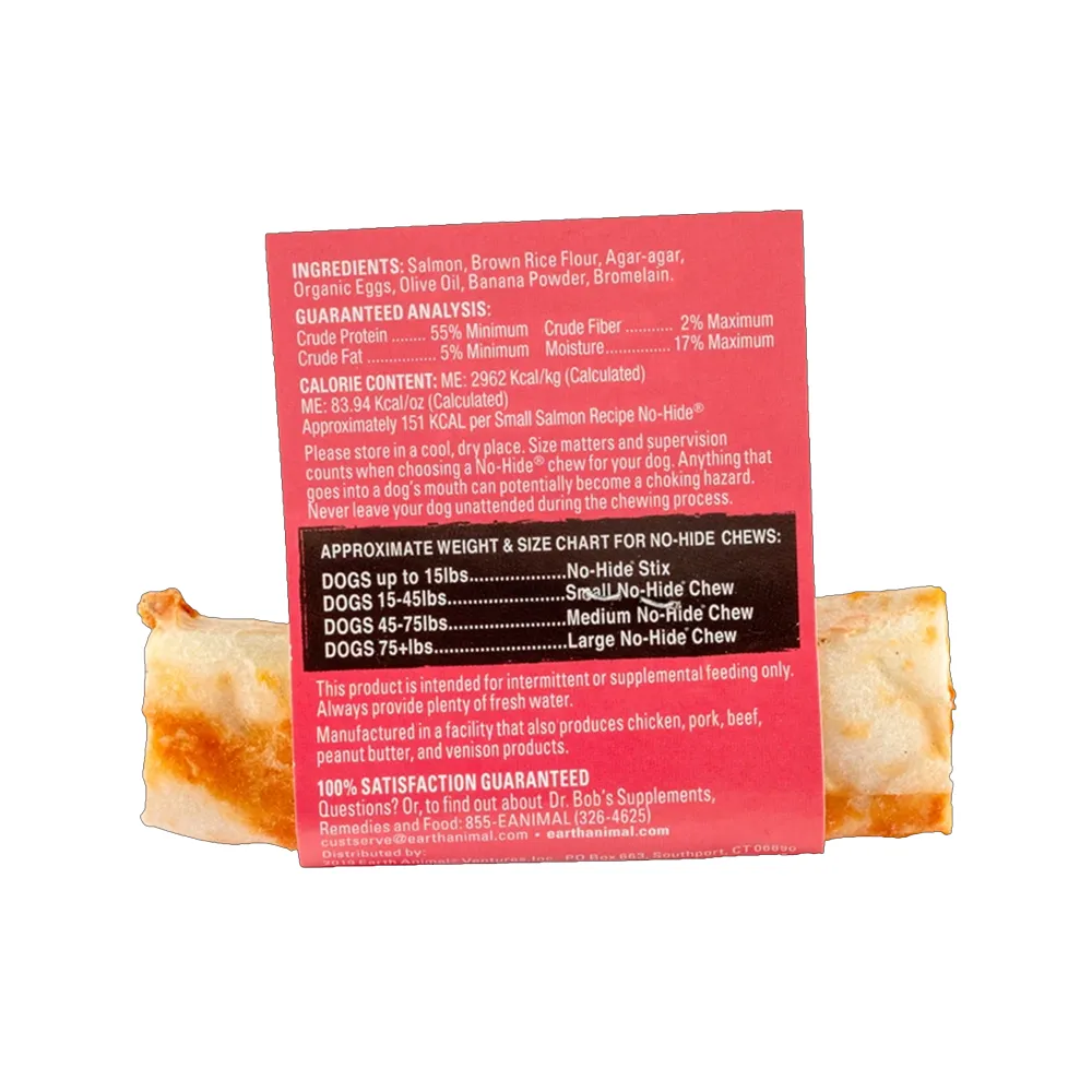 No Hide Salmon Dog Chews