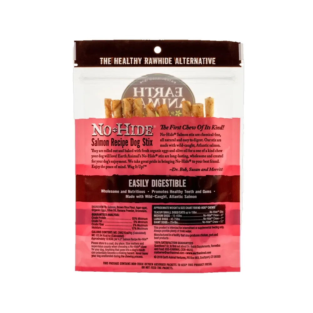 No Hide Salmon Stix Dog Chews
