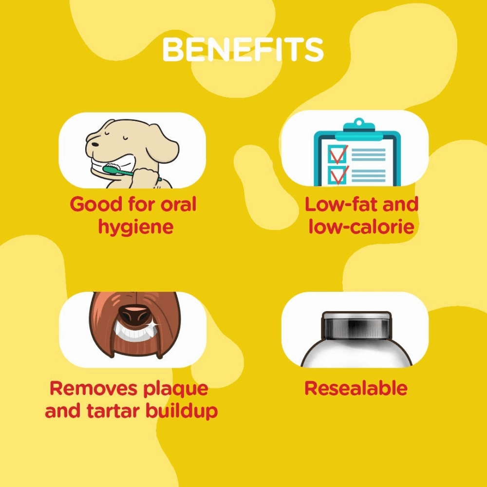 NPIC Twistix Yogurt & Banana Canister Dog Treats