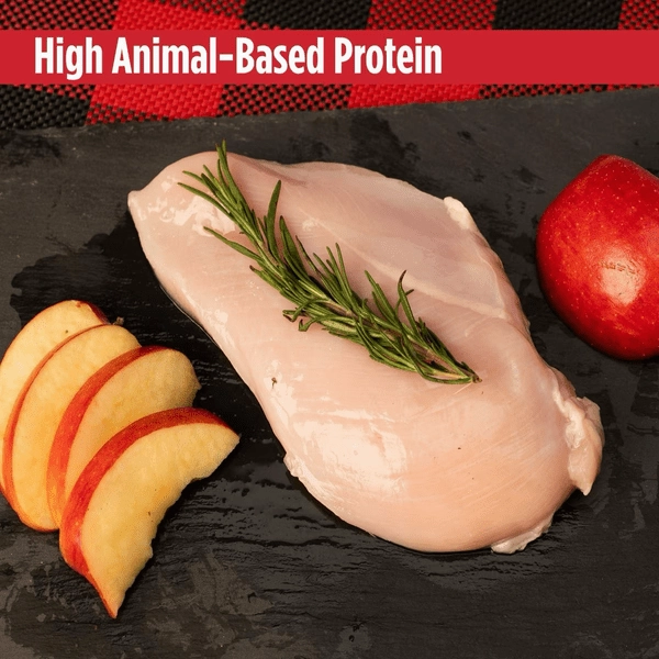 Nulo Freestyle Chicken Recipe with Apples Jerky Strips Dog Treats