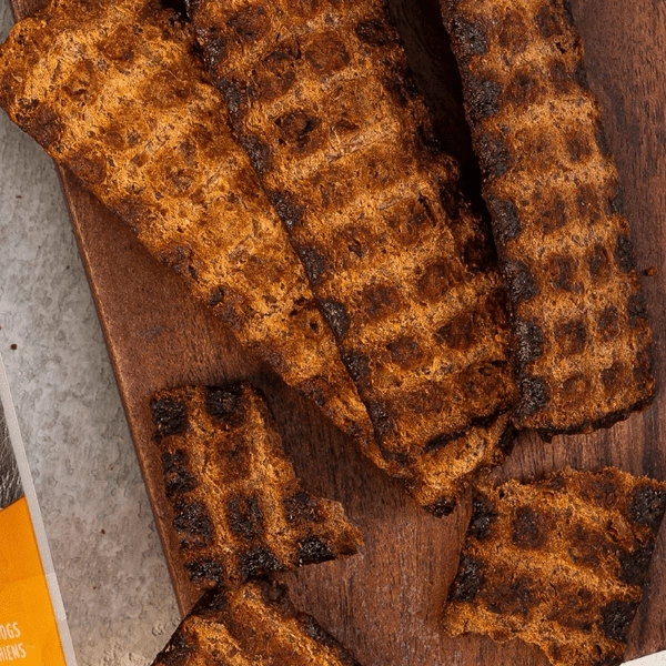 Nulo Freestyle Chicken Recipe with Apples Jerky Strips Dog Treats