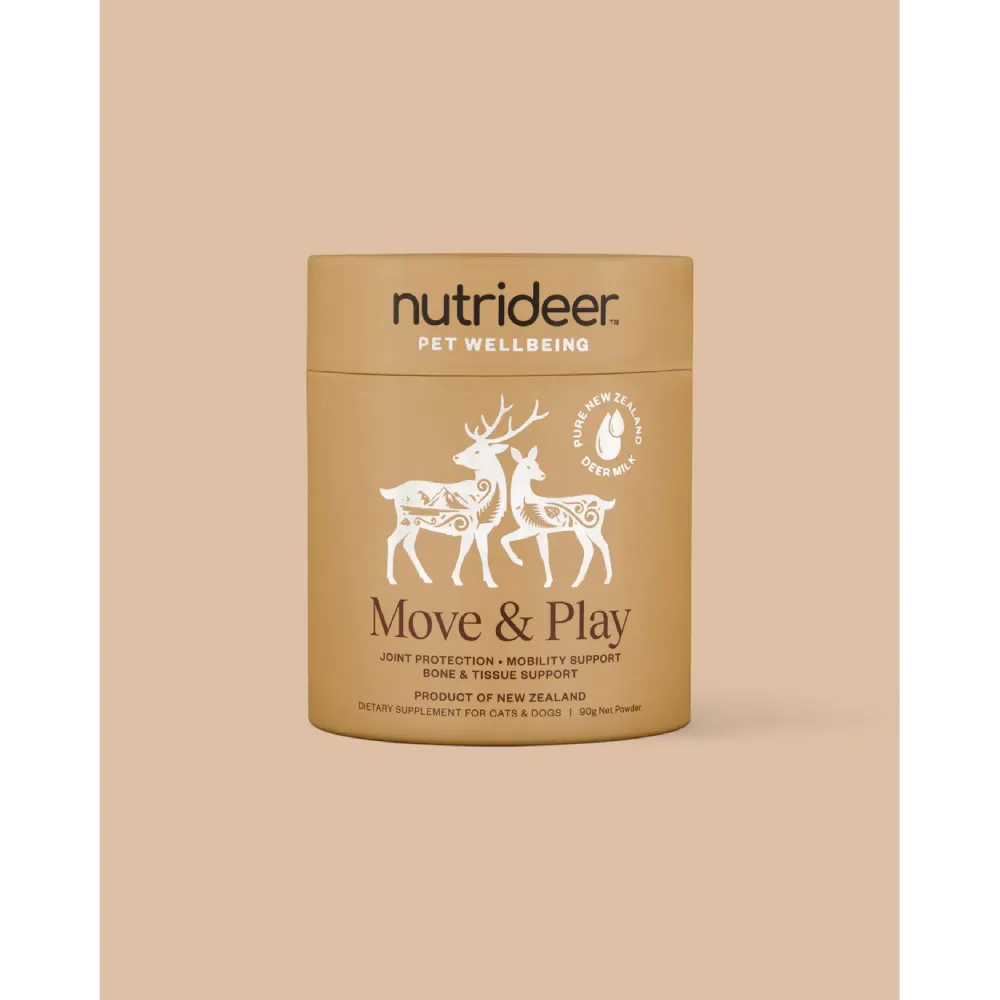 Nutrideer Cats & Dogs Move & Play Deer Milk Supplement 90g