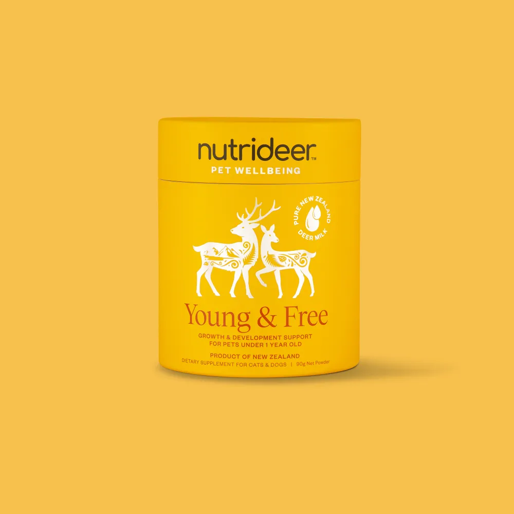 Nutrideer Cats & Dogs Young & Free Deer Milk Supplement 90g