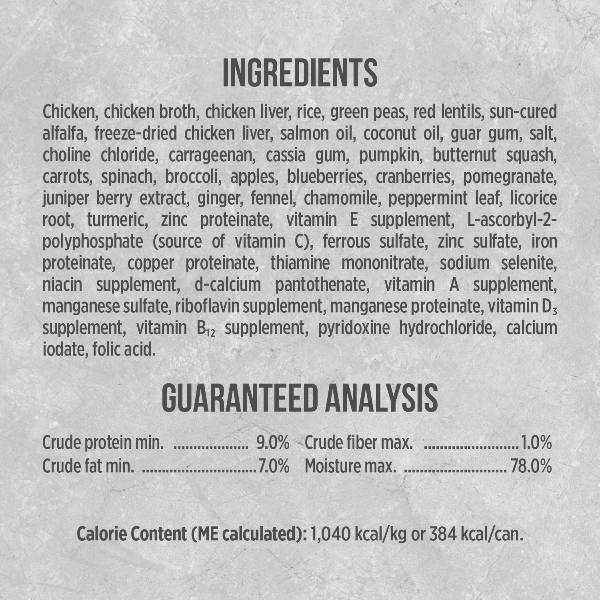 Nutrience Infusion Pate with Free Range Chicken Canned Dog Food