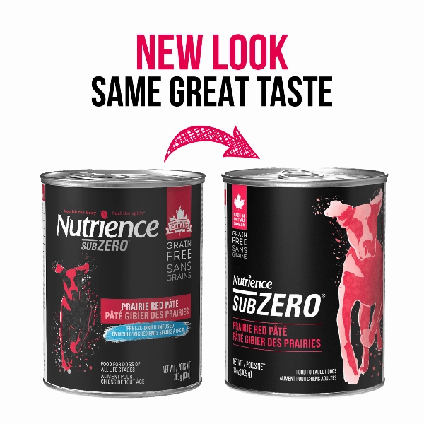 Nutrience SubZero Prairie Red Pate Canned Dog Food