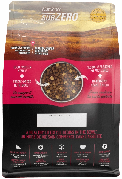 Nutrience SubZero Prairie Red Small Breed Dry Dog Food
