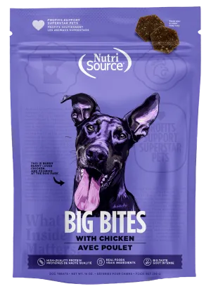 NutriSource Big Bites Chicken Dog Treats