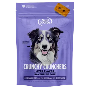 NutriSource Crunchy Crunchers Grain Free Liver Dog Treats