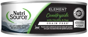 NutriSource Element Series Countryside Grain Free Canned Cat Food