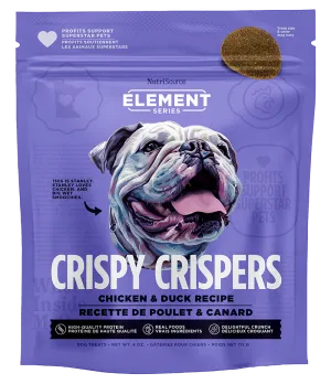 NutriSource Element Series Crispy Crispers Chicken & Duck Dog Treats