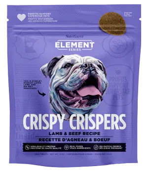 NutriSource Element Series Crispy Crispers Lamb & Beef Dog Treats
