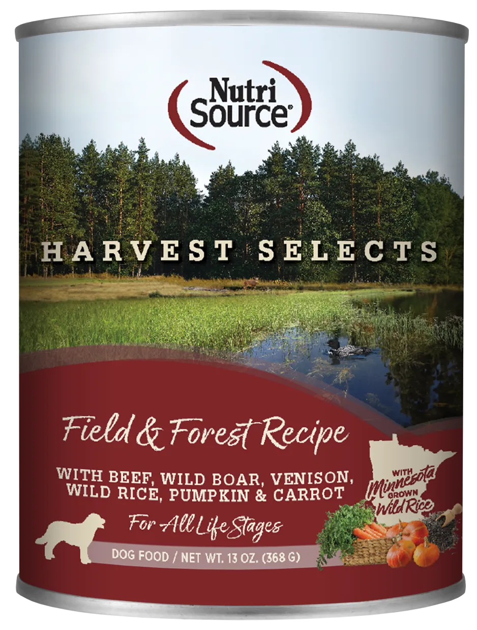 NutriSource Harvest Selects Field & Forest Canned Dog Food