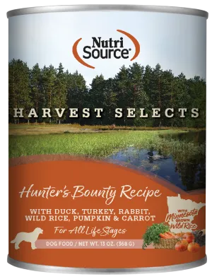 NutriSource Harvest Selects Hunter's Bounty Canned Dog Food